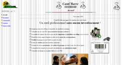 Desktop Screenshot of cantibarre.3b-editions.fr